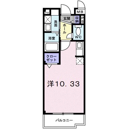 カーサ　クワノ（307） 間取り図画像