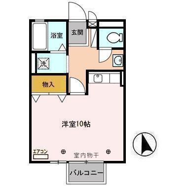センチュリーガーデン　Ａ（103） 間取り図画像