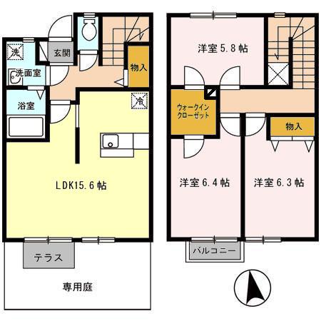  間取り図写真