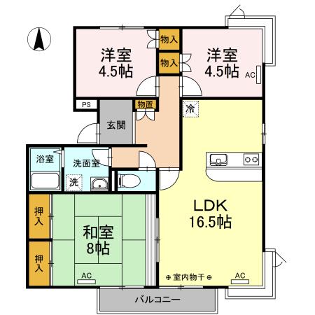  間取り図写真