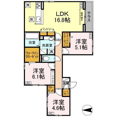  間取り図写真