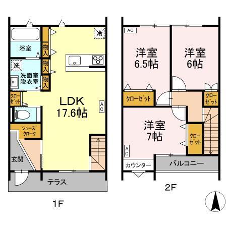 間取り図写真
