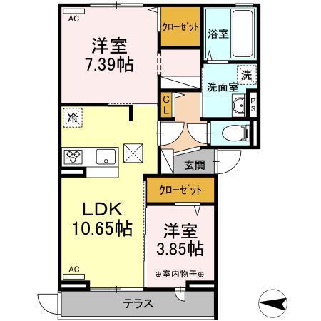  間取り図写真