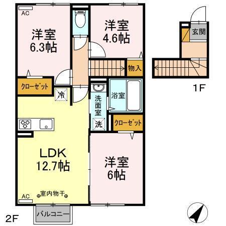  間取り図写真