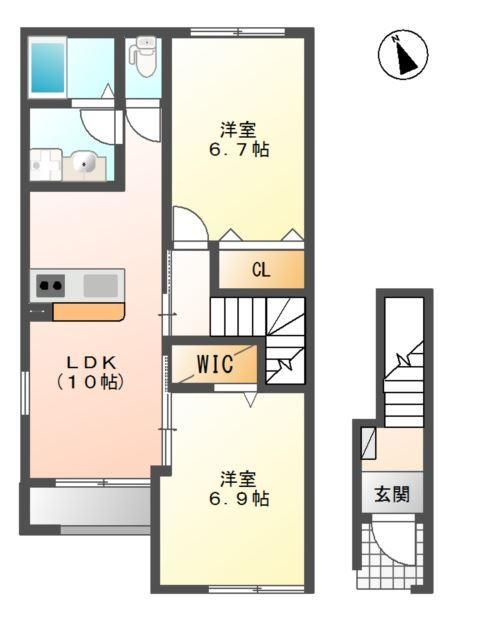  間取り図写真