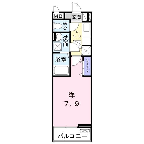 パーク　サンリットⅡ（101） 間取り図画像