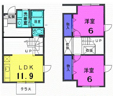  間取り図写真