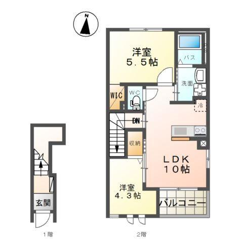  間取り図写真