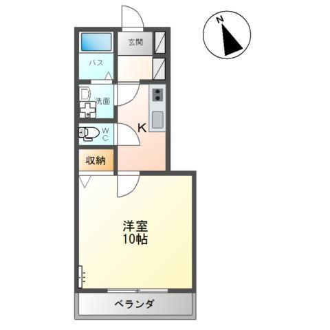 アンジュエ 間取り図画像