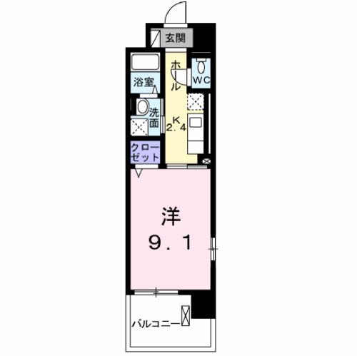 スイーツファクトリー深沢（301） 間取り図画像