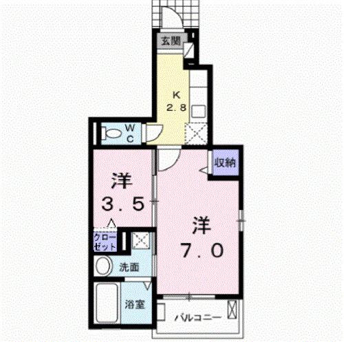カーサ・トルトゥガ（101） 間取り図画像