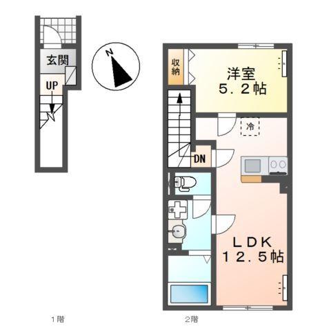 NEO RISE 間取り図画像