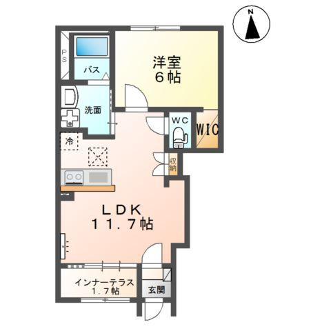 仮）富久山町久保田石鼻新築アパート 間取り図画像