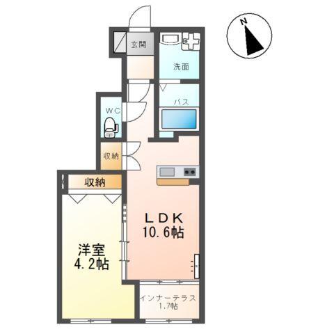 仮）日和田町川坂新築アパート 間取り図画像