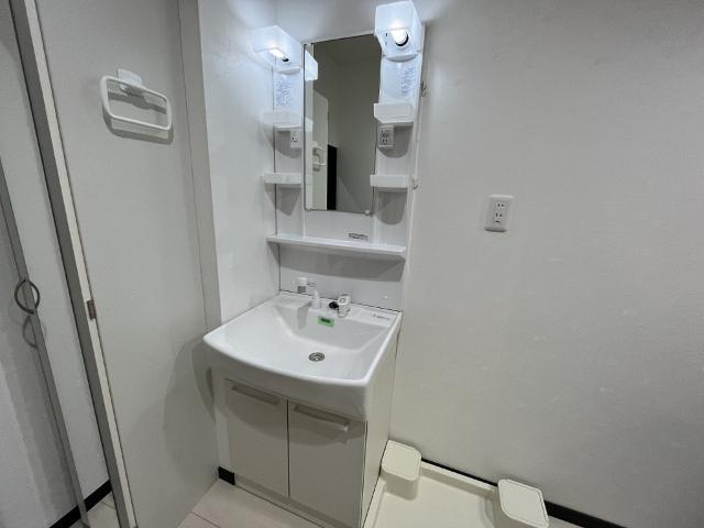 郡山市若葉町アパート 洗面