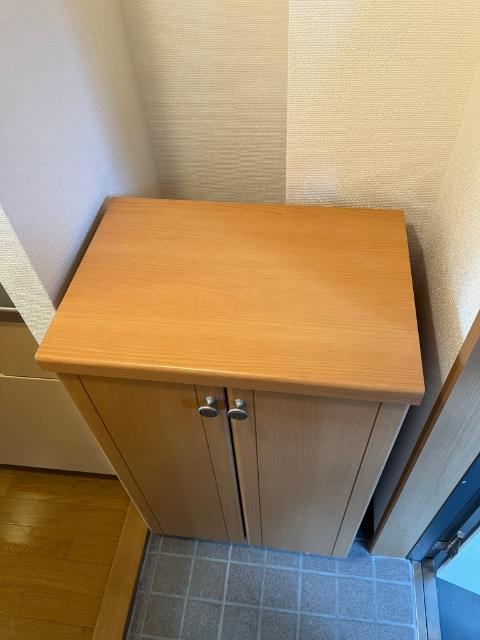 郡山市富久山町久保田アパート 玄関
