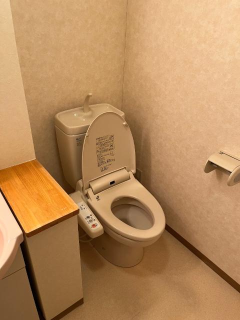 郡山市富久山町久保田アパート トイレ