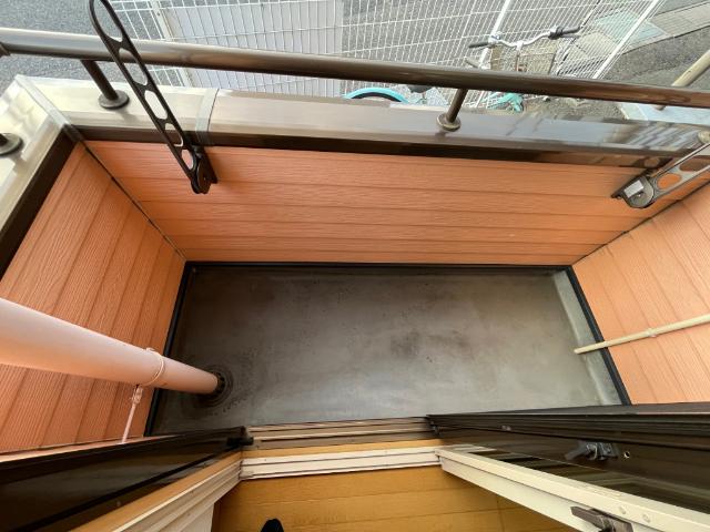 郡山市富久山町久保田アパート バルコニー