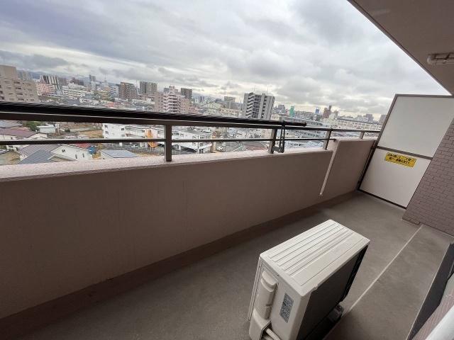 郡山市桃見台マンション バルコニー