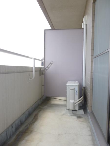 郡山市昭和マンション バルコニー