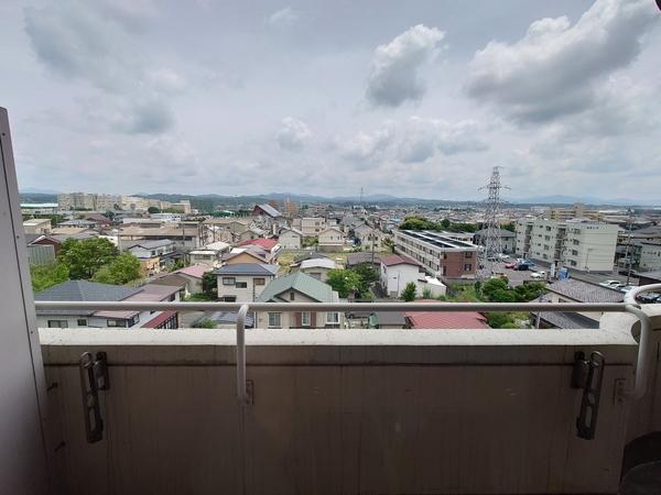 郡山市昭和マンション 眺望