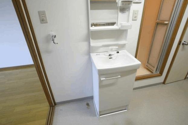 郡山市亀田マンション 洗面