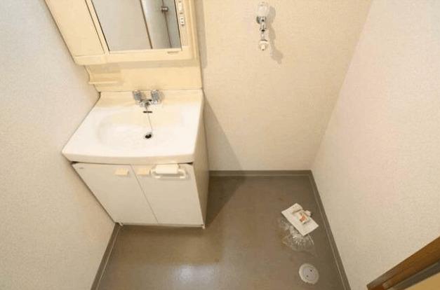 郡山市亀田マンション 洗面