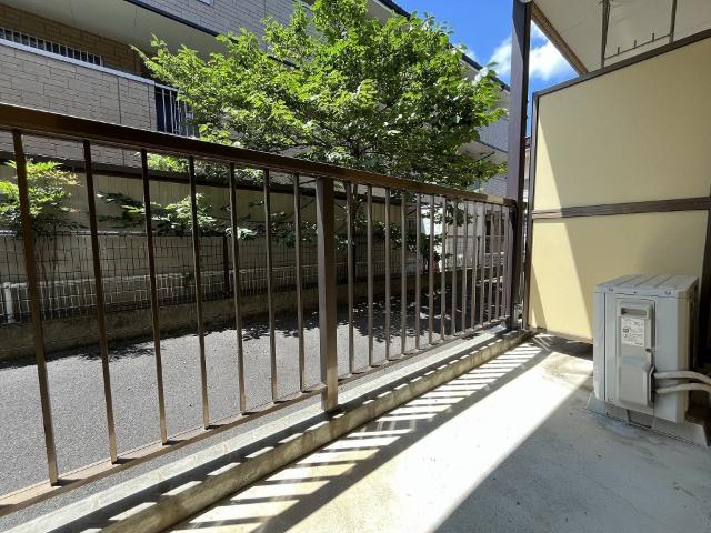 郡山市富久山町久保田アパート バルコニー