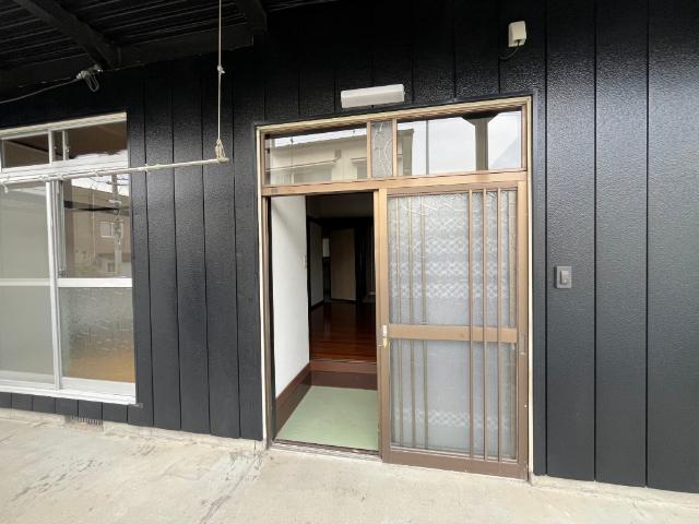 郡山市富久山町久保田アパート 玄関