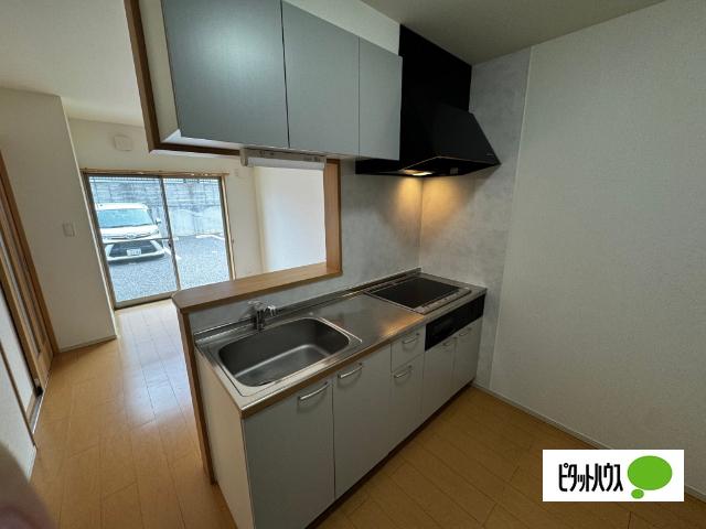 郡山市富田町テラスハウス キッチン