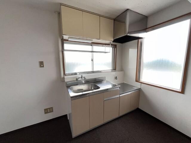 郡山市喜久田町マンション キッチン
