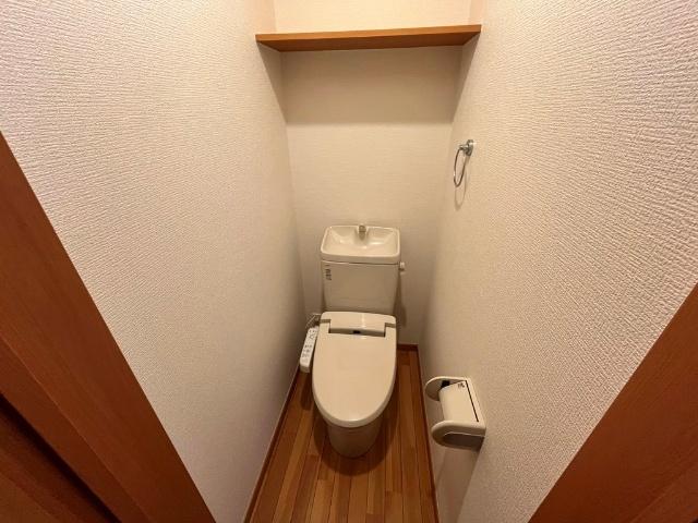 郡山市富久山町久保田アパート トイレ
