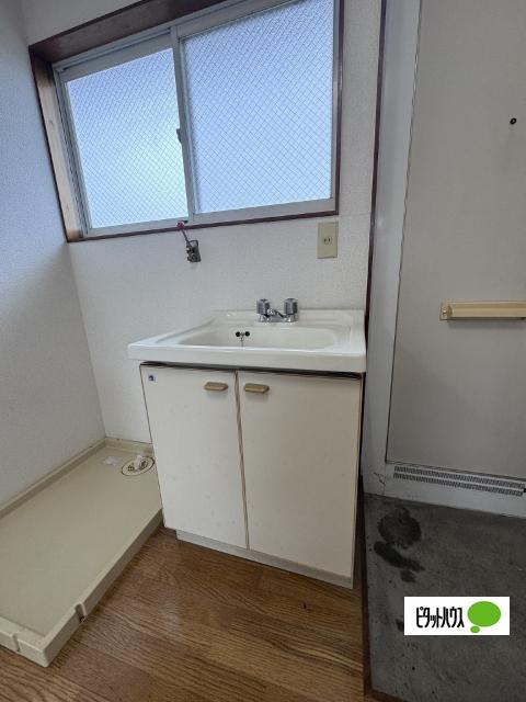 郡山市田村町金屋アパート 洗面