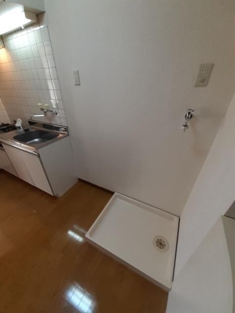 郡山市菜根アパート 洗面
