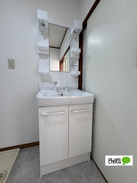 郡山市新屋敷アパート 洗面