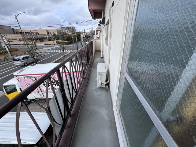 郡山市虎丸町マンション バルコニー