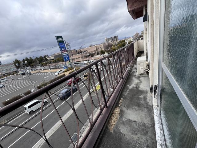郡山市虎丸町マンション バルコニー