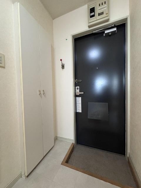 郡山市安積町日出山アパート 玄関