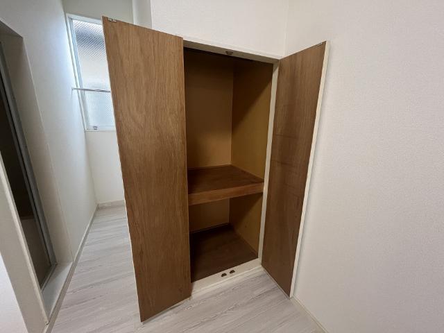 郡山市安積町日出山アパート 収納