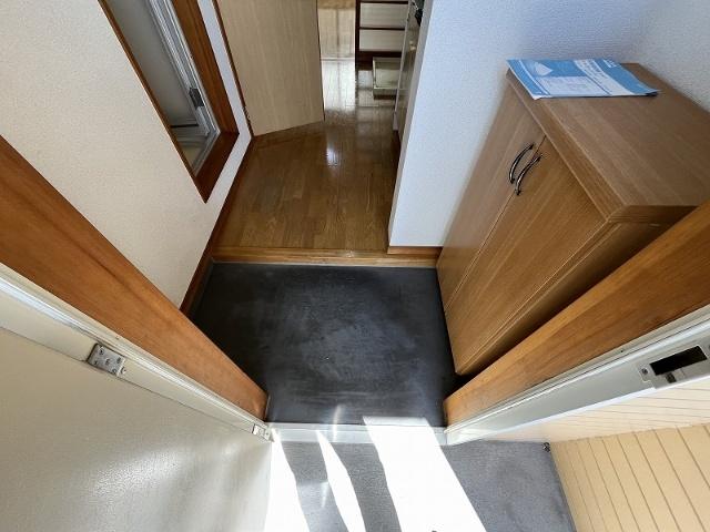 郡山市開成アパート 玄関