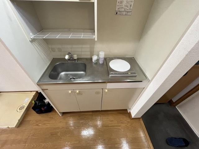 郡山市開成アパート キッチン