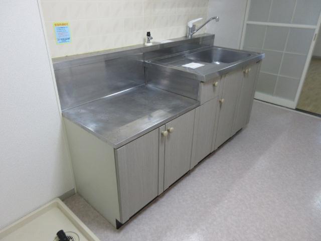 郡山市台新アパート キッチン