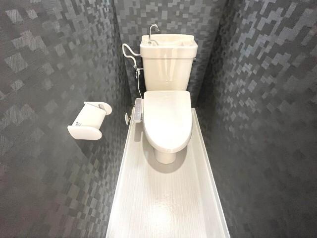 郡山市小原田アパート トイレ