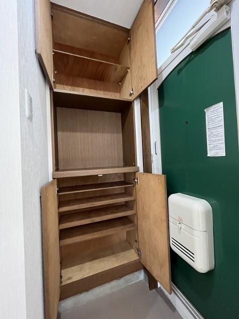 郡山市富田町アパート 玄関