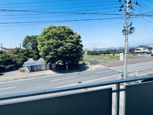 郡山市富田町アパート 眺望