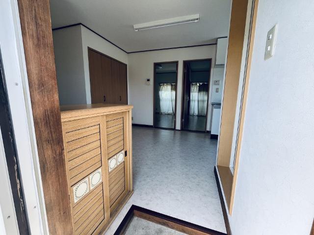 郡山市富田町アパート 玄関