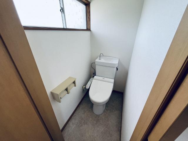 郡山市富田町アパート トイレ