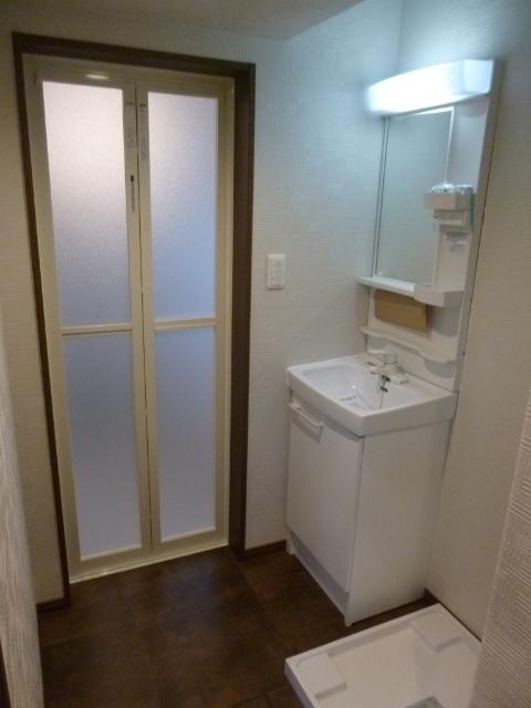 郡山市大町アパート 洗面