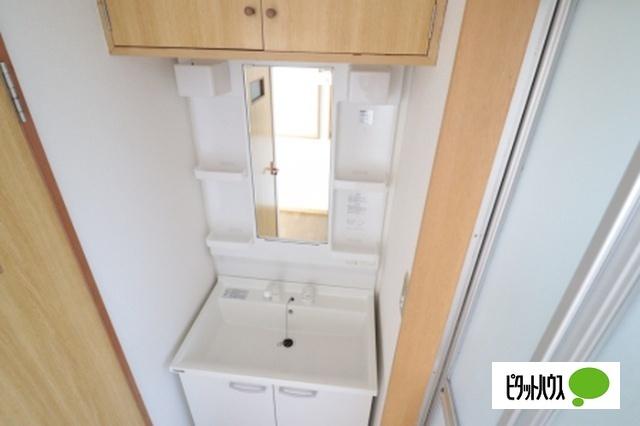 郡山市富久山町久保田アパート 洗面