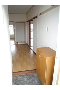 郡山市久留米アパート 玄関